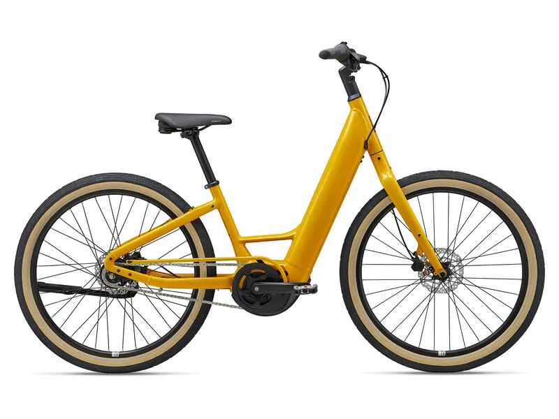 2022 Momentum Vida E+ LDS Electric Bike in Yellow